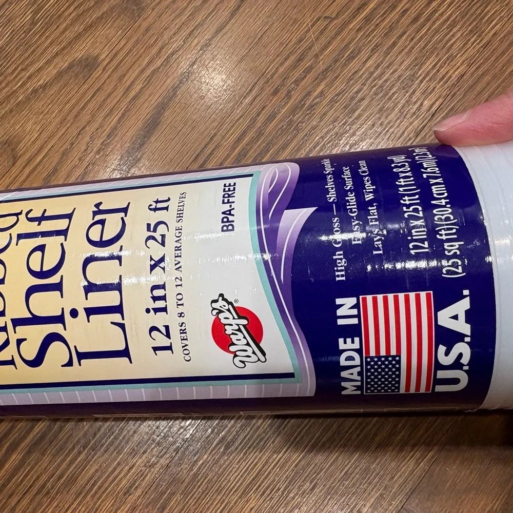 Brand White Shelf Liner